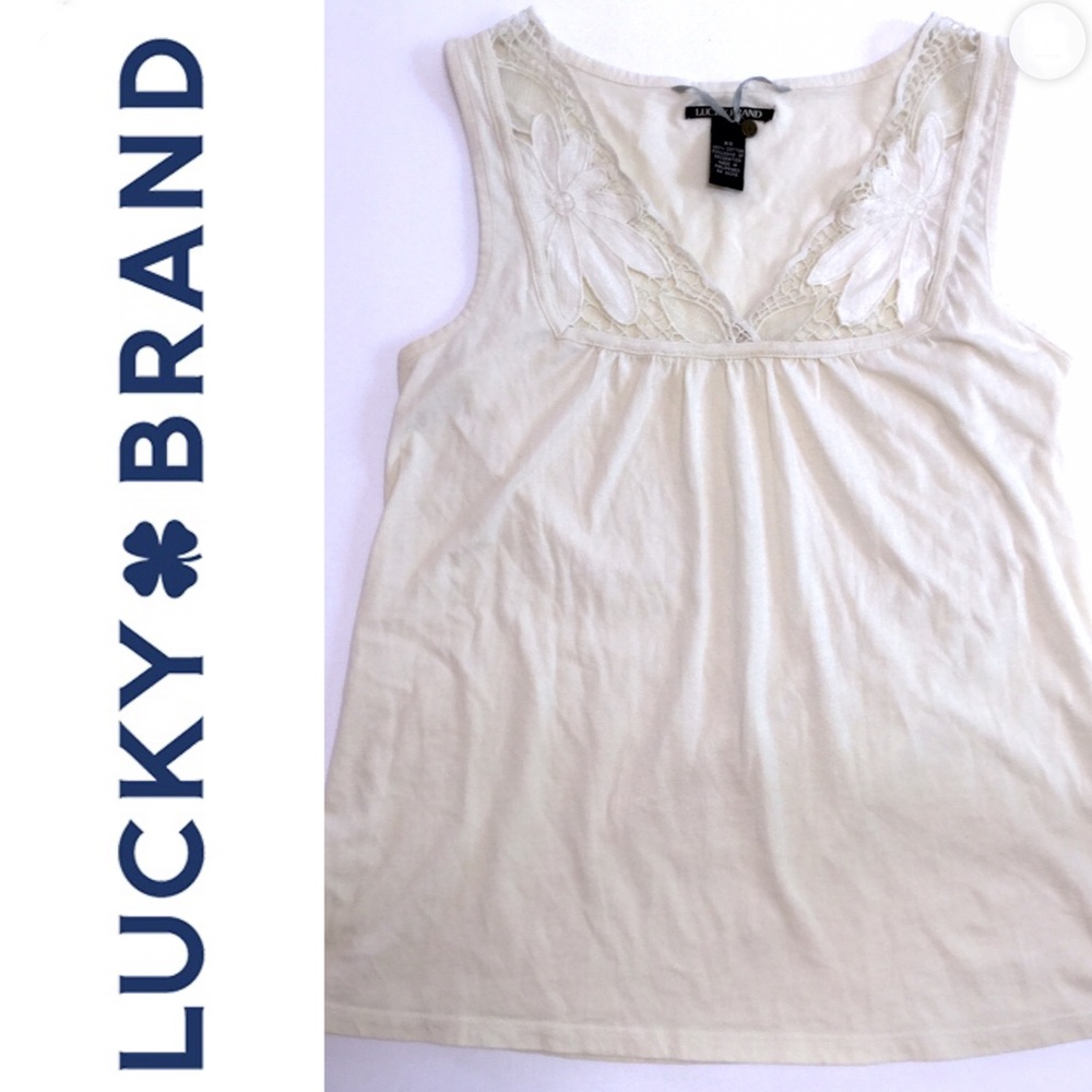 Lucky brand white shirt